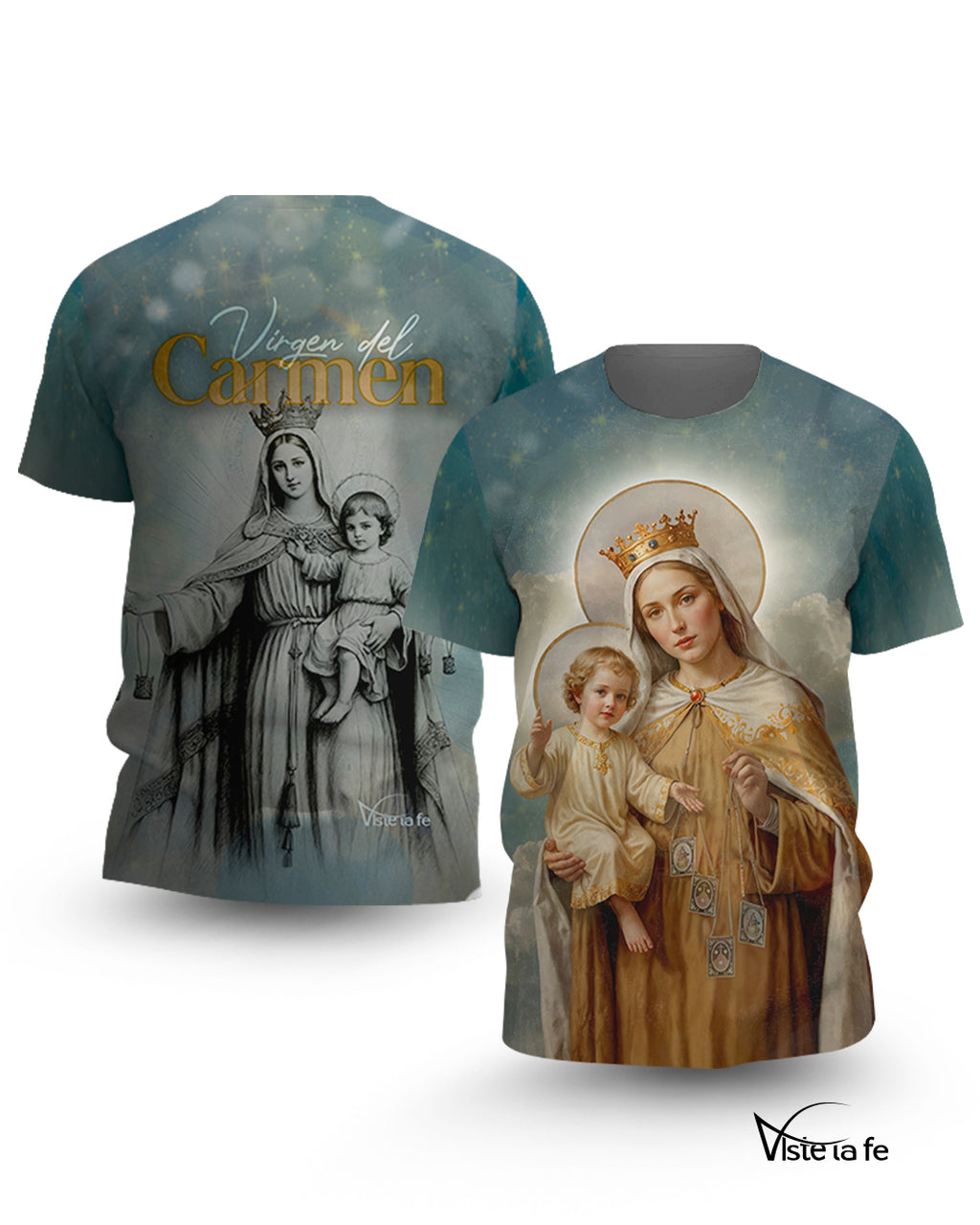 Virgen del Carmen - Our Lady of Mount Carmel Shirt
